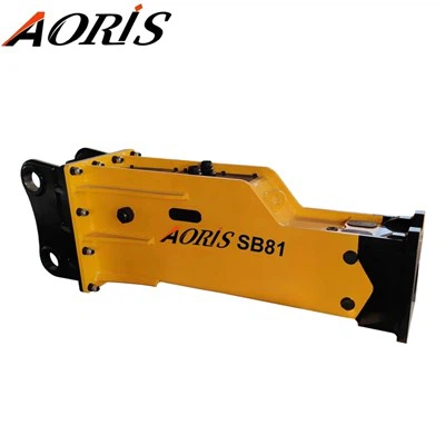 Ciocan hidraulic pentru spargerea pietrelor de beton pentru excavatoarele SK200/PC200